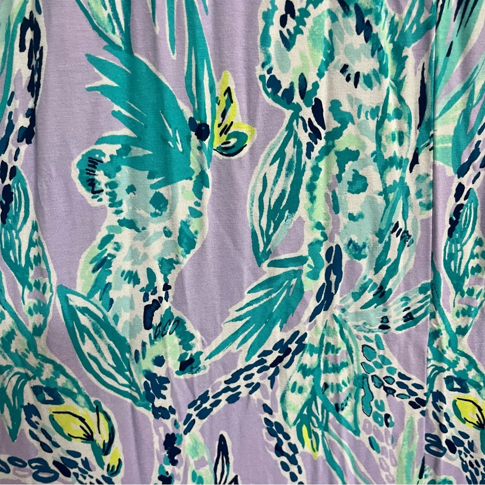 Lilly Pulitzer Suri Maxi Skirt Large It’s Impawsible Kola Bear - Picture 6 of 8